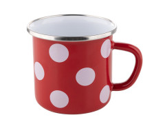 Hrn�ek smaltovan� 12 cm/1.1 L RETRO