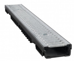 ��ab odvod�ovac� PP A15 1000x130x55 mm s pozinkovanou mre�ou