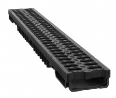 ��ab odvod�ovac� PP A15 1000x130x55 mm s polypropyl�novou mre�ou