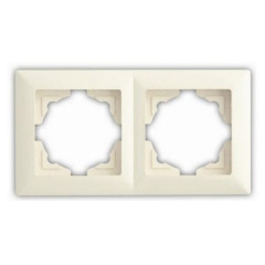 Dvojr�mik VISAGE IVORY b�ov�