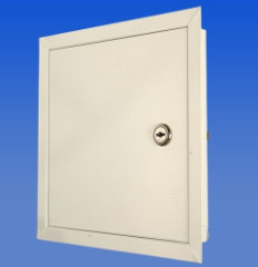 Dvierka rev�zne 400x400 mm KOVOV� so z�mkom na k��� (EI-RLA4040)