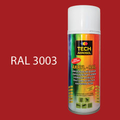 Farba v spreji akrylov� TECH RAL 3003 leskl� 400 ml