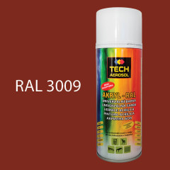 Farba v spreji akrylov� TECH RAL 3009 leskl� 400 ml