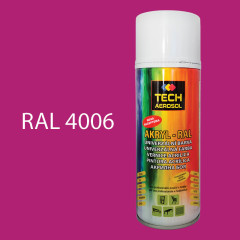 Farba v spreji akrylov� TECH RAL 4006 leskl� 400 ml