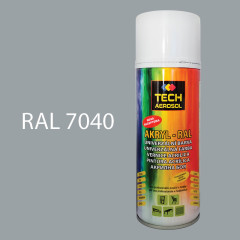 Farba v spreji akrylov� TECH RAL 7040 leskl� 400 ml