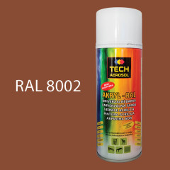 Farba v spreji akrylov� TECH RAL 8002 leskl� 400 ml