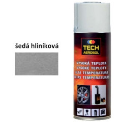 Sprej �iaruvzdorn� s odolnos�ou do 600�C TECH (�ed� hlin�kov�) 400 ml