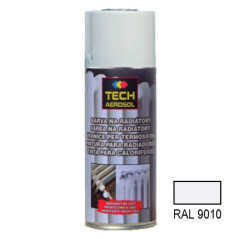 Farba v spreji na radi�tory do 120�C TECH RAL9010 400 ml