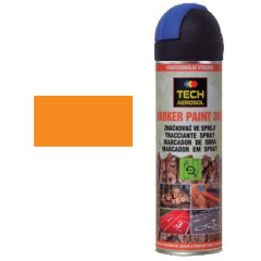 Sprej zna�kovac� fluorescen�n� TECH FLUORMARKER oran�ov� 500 ml