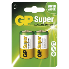 Bat�rie alkalick� GP Super LR14 C (B1331) 2ks