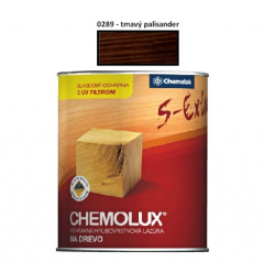 Laz�ra na drevo Chemolux Extra 0,75 L /0289 (tmav� palisander)