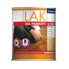 Lak na parkety U 1053 polyuret�nov� POLOMATN� 0,75 l