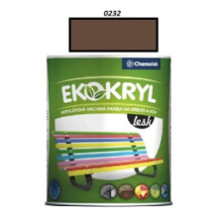 Farba Ekokryl Lesk 0232 (hned� k�vov�) 0,6 l