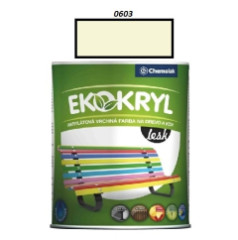 Farba Ekokryl Lesk 0603 (kr�mov�) 0,6 l