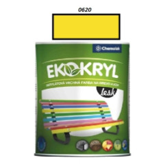 Farba Ekokryl Lesk 0620 (�lt�) 0,6 l