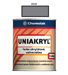 Farba na bet�n Uniakryl 0,75 L /0110 (�ed�)