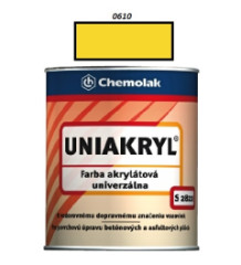 Farba na bet�n Uniakryl 0,75 L /0610 (�lt�)