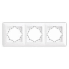 Trojr�mik VISAGE SIMPLE biely