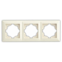 Trojr�mik VISAGE IVORY b�ov�