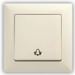 Tla�idlo zvon�ek VISAGE IVORY b�ov�