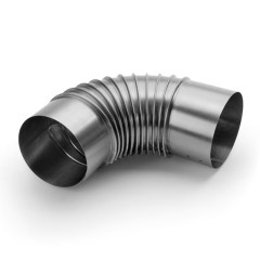 Koleno dymov� 145 mm / 90� tenkostenn�