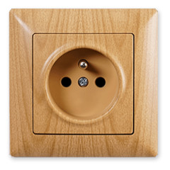 Z�suvka 2P VISAGE AMAZON javor