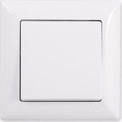 Vyp�na� �. 6 chodbov�/schodiskov� VISAGE SIMPLE biely