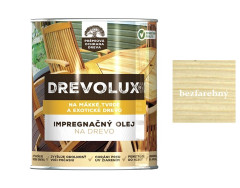 Olej impregna�n� na drevo Drevolux BEZFAREBN� 0,75 l
