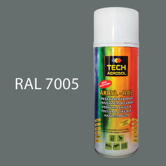 Farba v spreji akrylov� TECH RAL 7005 leskl� 400 ml