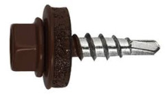 Skrutka do krytiny s vrt��ikom TEX 4,8x35 RAL 8017