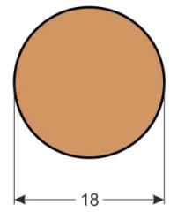 Li�ta dreven� T18 pr.18x2500 mm