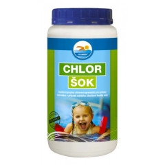 Pr�pravok na dezinfekciu vody  CHLOR �OK 1,2 kg