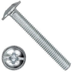 Skrutka okrasn� metrick� M4x35 Zn DIN 967