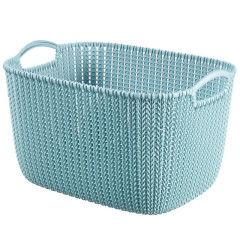 Ko��k platov� L 40x30 cm KNIT modr�