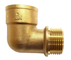 Koleno MF mosadzn� 1"