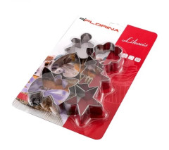 Vykrajova�ky nerezov� MIX 6 ks (FLO-5K1880)