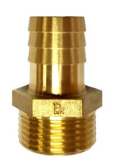 Pr�pojka na hadicu s vonkaj��m z�vitom 1/2" x 10