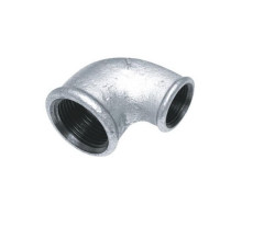 Koleno redukovan� pozinkovan� 90R 2" x 1"