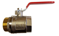 Koh�t gu�ov� MF 3/8" plnoprietokov� PN 16, p�ka