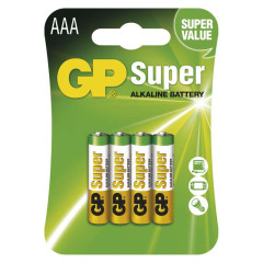 Bat�rie alkalick� GP Super LR03 AAA / 5+5 ks (B1311G)
