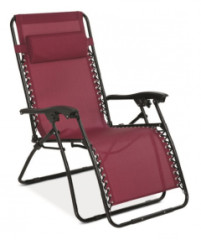 Leh�tko z�hradn� LUXUS RELAX bordov�