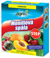 Pr�pravok Mon�liov� sp�la STOP 2x7,5 g
