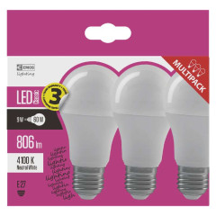 �iarovka LED Classic A60 9W E27 neutr�lna biela (ZQ5141.3)