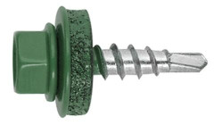 Skrutka do krytiny s vrt��ikom TEX 4,8x35 RAL 6005