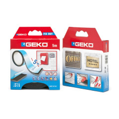 P�ska obojstrann� GEKO FIX-OUT �ierna 25 mm x 5 m