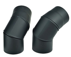 Koleno dymov� 145 mm / 0-90� / 1,5 mm nastavite�n� hrubostenn�