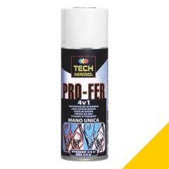 Farba v spreji TECH PRO-FER 4v1 RAL 1023 �lt�