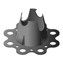 Podlo�ka di�tan�n� pod kari sie� 25/30 mm s otvormi