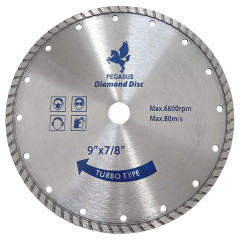 Kot�� diamantov� PEGASUS TURBO 125x7x2,2 mm