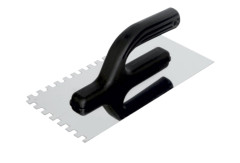 Hladidlo nerezov� 270x130 mm / zuby 10x10 mm 5021S